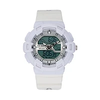 OVERSIZED SPORT WATCH WHITE MULTI