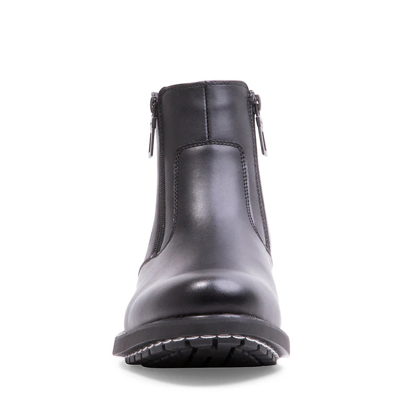 DEVIN BLACK LEATHER