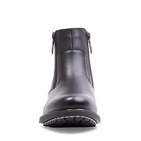 DEVIN BLACK LEATHER