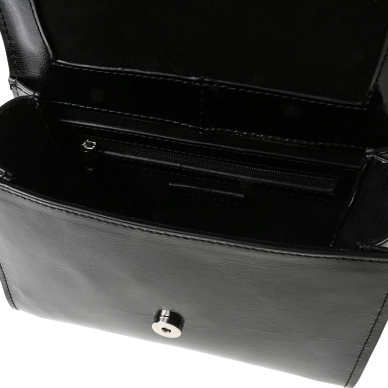 BEMBLEM BLACK LEATHER