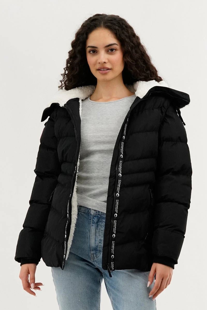 Canada Weather Gear Zip Off Sleeve Bomber Jacket