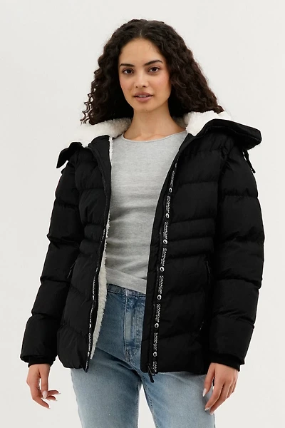 Canada Weather Gear Zip Off Sleeve Bomber Jacket