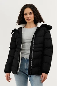 Canada Weather Gear Zip Off Sleeve Bomber Jacket
