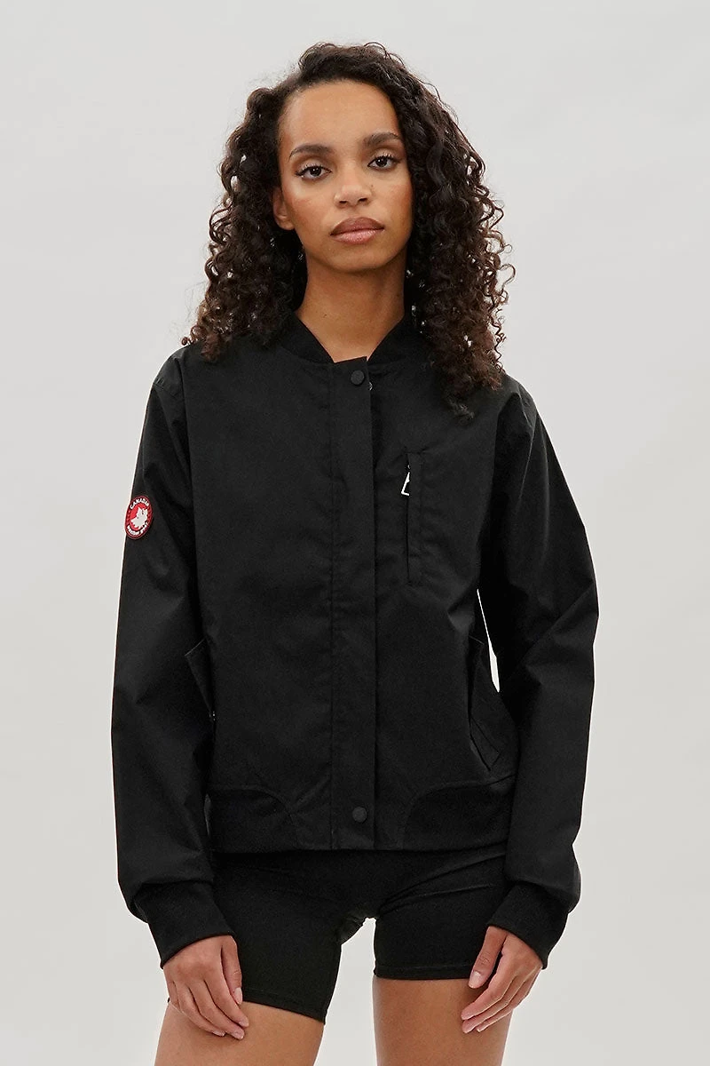 Canada Weather Gear Basic Zip Up Bomber Lightweight Jacket