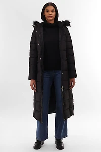 Canada Weather Gear Long Faux Fur Lined Parka Jacket