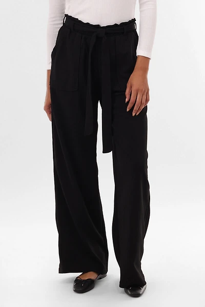 International INC Company Belted Wide Leg Pants