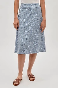 International INC Company Floral A-Line Skirt