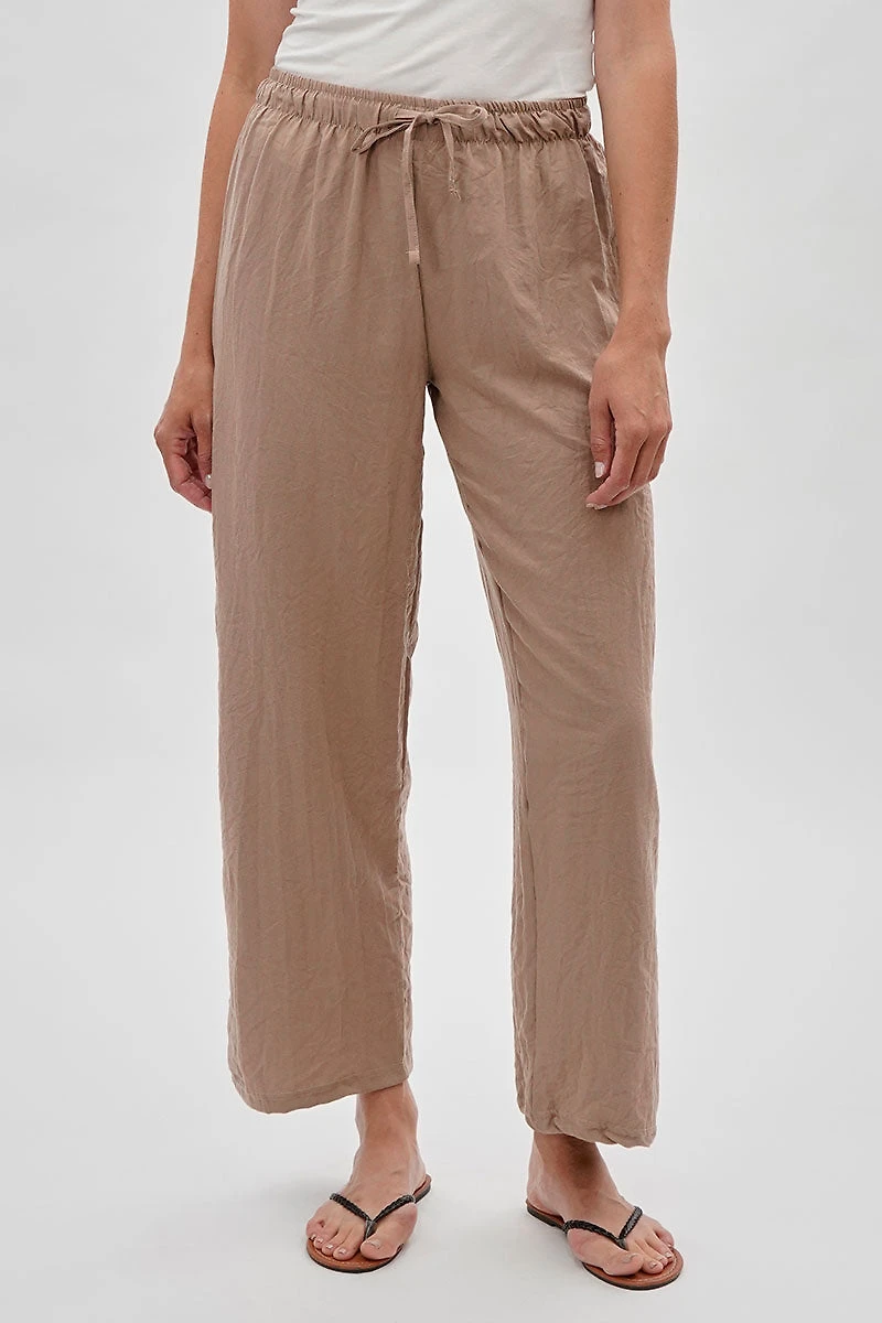 Runaway Bay Wide Leg Tie Waist Pants