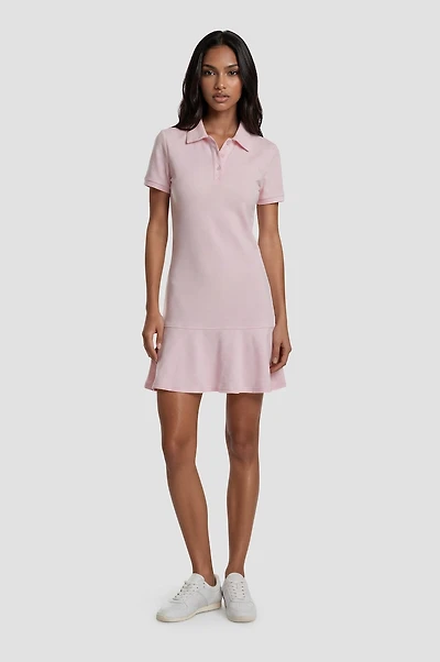 Short Sleeve Tiered Dress
