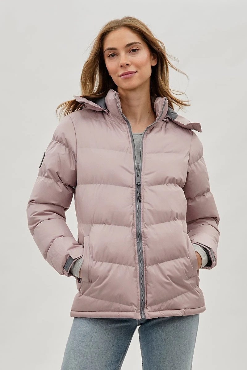 Canada Weather Gear Chevron Bomber Jacket