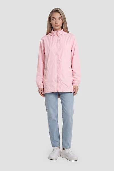 Zip Up Lightweight Jacket - Pink