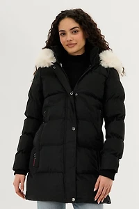 Canada Weather Gear Hip Length Parka Jacket