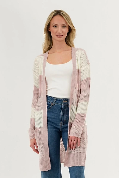 Stylexchange Striped Knit Cardigan