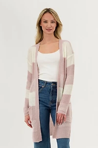 Stylexchange Striped Knit Cardigan