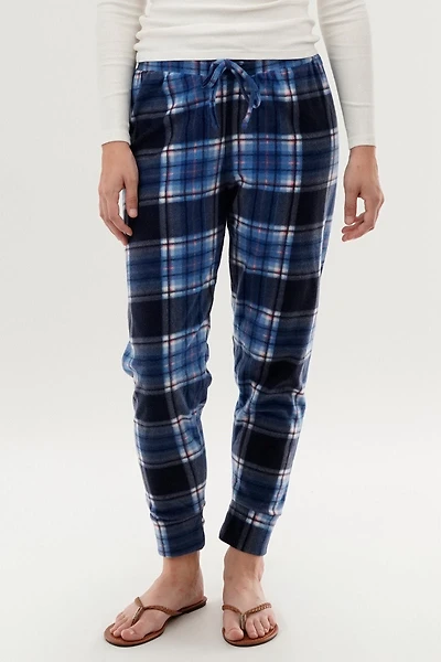 Canada Weather Gear Plaid Pajama Pants - Navy