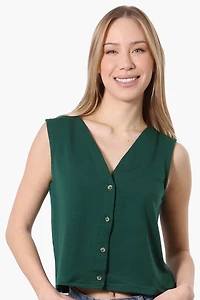 Runaway Bay Sport Button Down V-Waistcoat Vest