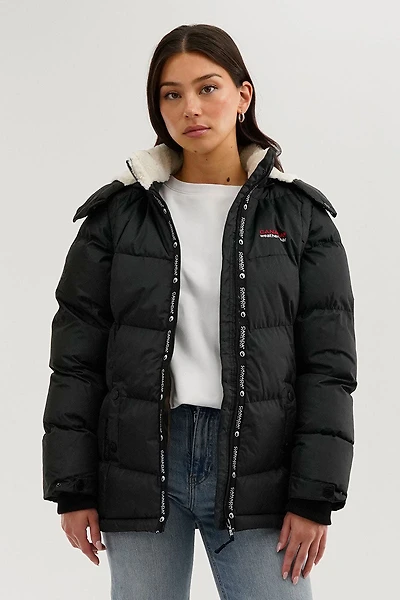 Canada Weather Gear Zip Off Sleeve Parka Jacket