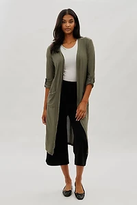 Limite Open Front Lightweight Duster Cardigan