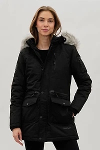 Canada Weather Gear Faux Fur Lined Parka Jacket