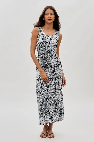 International INC Company Floral Print Maxi Dress