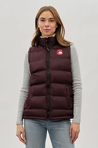Fleece Lined Collar Puffer Vest