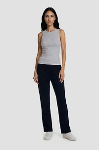 Classic Straight Leg Sweatpants - Navy