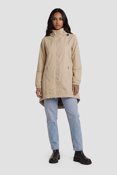 Zip Up Lightweight Jacket - Taupe