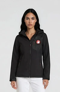 Hooded Tech Jacket - Black