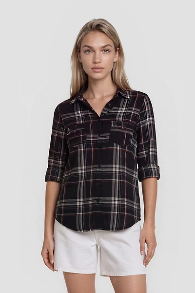 Plaid Button Up Shirt