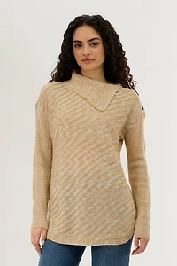 Beechers Brook High Neck Pullover Sweater