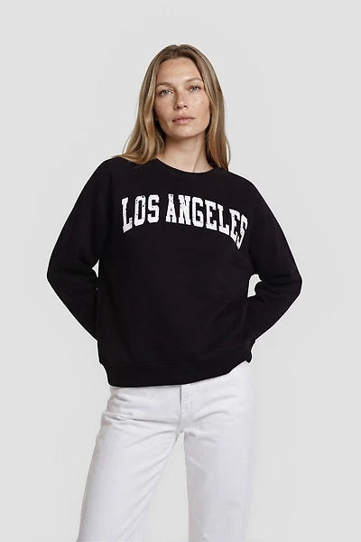 Long Sleeve "London" Sweatshirt - Black