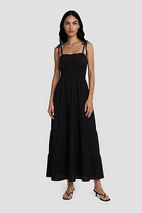 Spaghetti Strap Maxi Day Dress