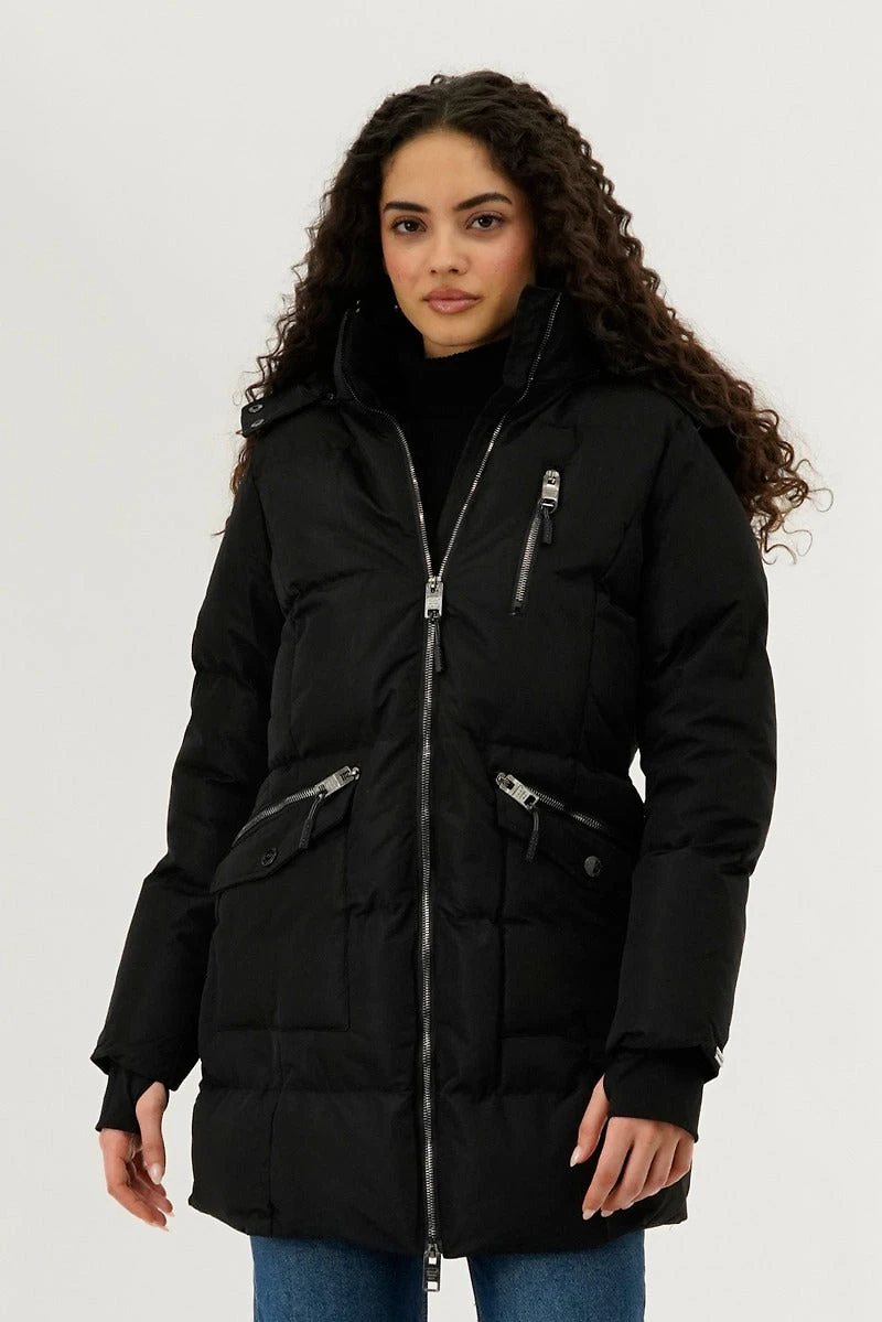 Canada Weather Gear Faux Fur Lined Hood Parka Jacket
