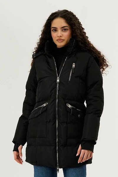 Canada Weather Gear Faux Fur Lined Hood Parka Jacket