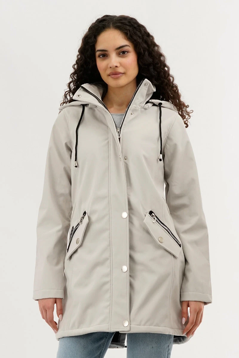 Soft Shell Lightweight Jacket - Cream