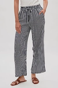 International INC Company Striped Wide Leg Pants