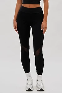 Super Triple Goose Mesh Detail Leggings