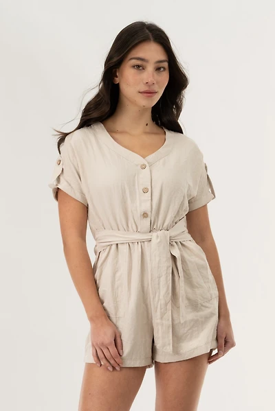 Short Sleeve Romper