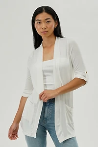 Fahrenheit Lightweight Wrap Cardigan