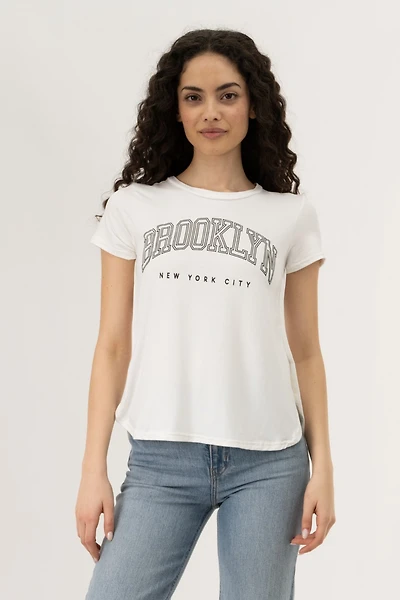 Stylexchange Short Sleeve City Tee - White