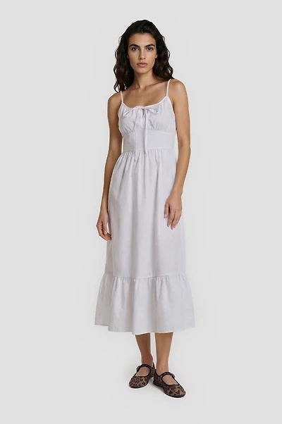 Thin Strap Tiered Maxi Dress