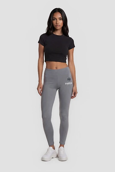 Long Leggings - Grey