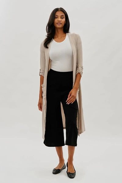 Limite Open Front Lightweight Duster Cardigan