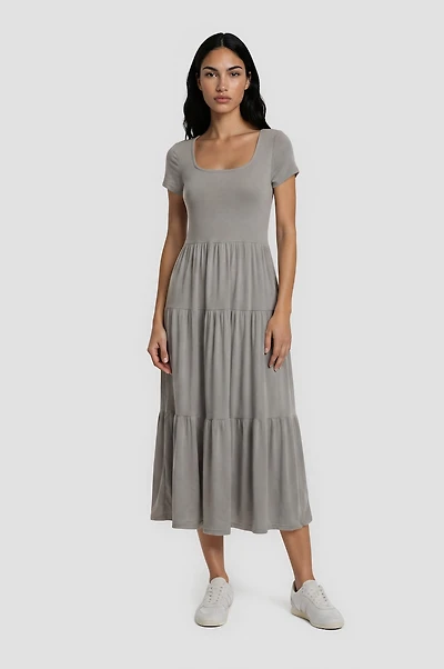 Tiered Maxi Dress