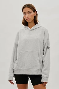 Fahrenheit Drop Shoulder Pullover Hoodie - Grey