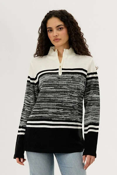 Canada Weather Gear Half Zip Pullover Sweater