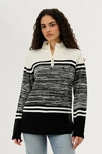 Canada Weather Gear Half Zip Pullover Sweater