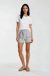 High Waisted Cargo Shorts