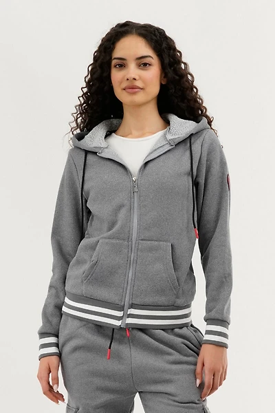 Canada Weather Gear Fleece Zip Up Hoodie