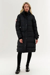 Quilted Maxi Parka Jacket